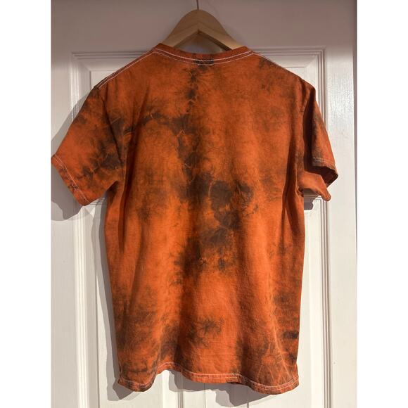 KORN - Orange and Black Tie Dye Tshirt - Picture 4 of 6
